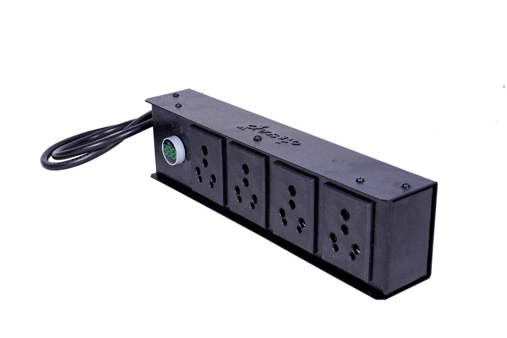 O1e Step 4-socket power distribution box, top view